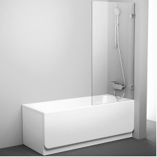 Шторка на ванну Ravak Brilliant BVS1-80 7U840A00Z1 профиль Хром стекло Transparent
