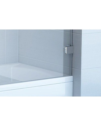 Шторка на ванну Ravak Brilliant BVS1-80 7U840A00Z1 профиль Хром стекло Transparent
