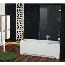 Шторка на ванну Ravak Brilliant BVS1-80 7U840A00Z1 профиль Хром стекло Transparent