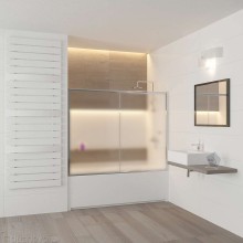 Шторка на ванну RGW Screens SC-42 180x150 04114218-51 профиль Хром стекло шиншилла