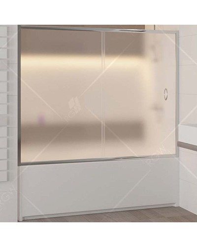 Шторка на ванну RGW Screens SC-62 150x150 01116215-21 профиль Хром стекло матовое-сатинат