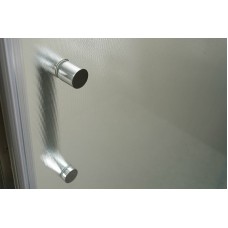 Шторка на ванну BelBagno Uno 170 UNO-VF-2-170/145-C-Cr профиль Хром стекло прозрачное