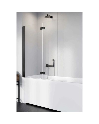 Шторка для ванны Radaway Nes Black PND I 100 L прозрачное