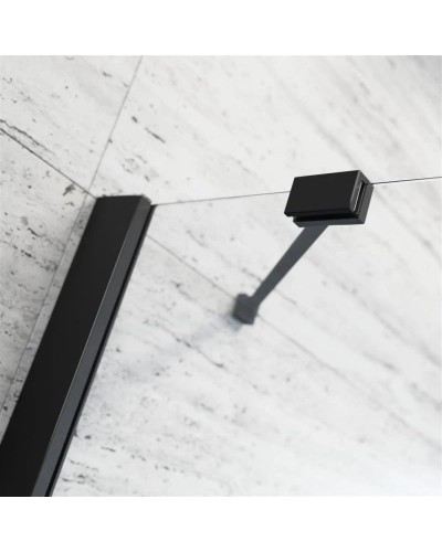 Шторка для ванны Radaway Essenza New Black PND II 120 L прозрачное