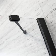 Шторка для ванны Radaway Essenza New Black PND II 130 R прозрачное