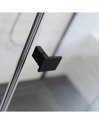 Шторка для ванны Radaway Essenza New Black PND II 140 R прозрачное