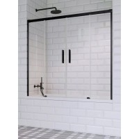 Шторка для ванны Radaway Idea Black PN DWD 180 прозрачное