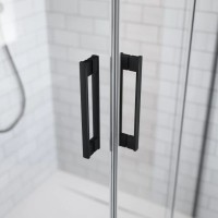 Шторка для ванны Radaway Idea Black PN DWD 180 прозрачное