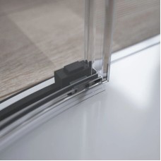 Шторка для ванны Radaway Idea Black PN DWD 180 прозрачное