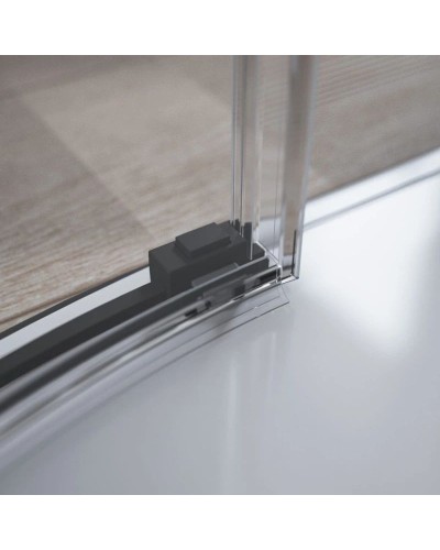 Шторка для ванны Radaway Idea Black PN DWD 180 прозрачное