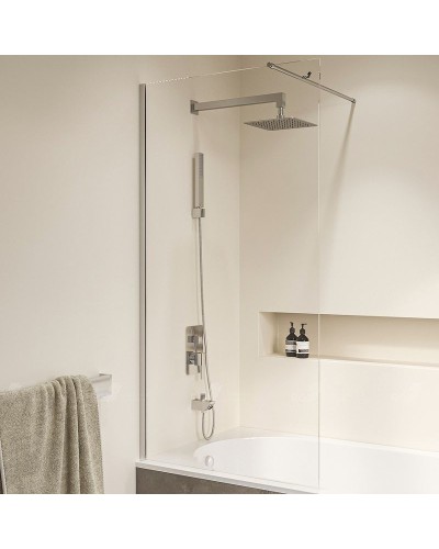 Шторка на ванну RGW Screens SC-050 60x150 351105006-11 профиль Хром стекло прозрачное