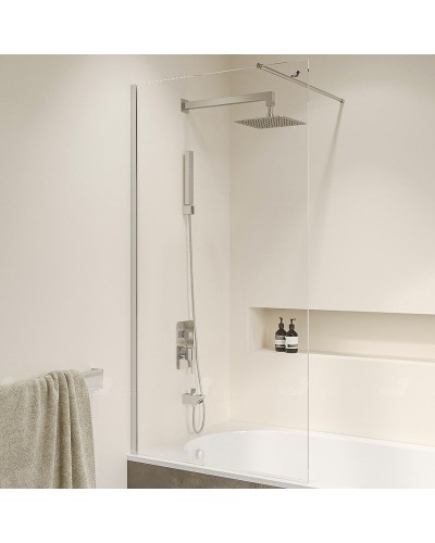 Шторка на ванну RGW Screens SC-051 80x150 351105108-11 профиль Хром стекло прозрачное