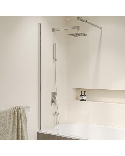 Шторка на ванну RGW Screens SC-052 60x150 35115206-11 профиль Хром стекло прозрачное