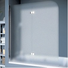 Шторка на ванну Koller Pool Waterfall Line 115 L QP97 профиль Хром стекло рифленое