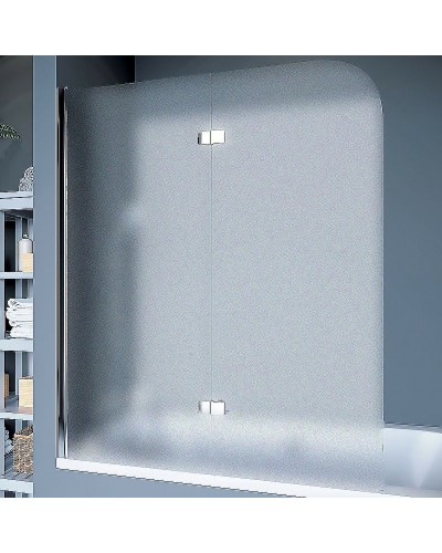 Шторка на ванну Koller Pool Waterfall Line 115 L QP97 профиль Хром стекло рифленое