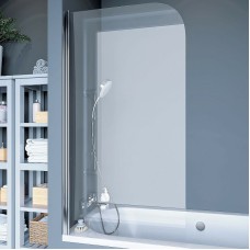 Шторка на ванну Koller Pool Waterfall Line 75 L QP93 профиль Хром стекло прозрачное