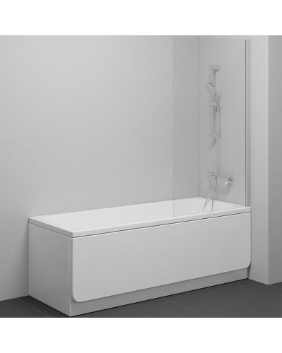 Шторка на ванну Ravak Nexty NVS1-80 7O840U00Z1 профиль Сатин стекло Transparent