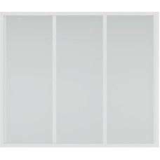 Шторка на ванну Creto Avalon 1.0 170 SH00064 профиль Белый стекло прозрачное