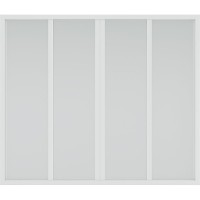 Шторка на ванну Creto Avalon 2.0 170 SH00065 профиль Белый стекло прозрачное