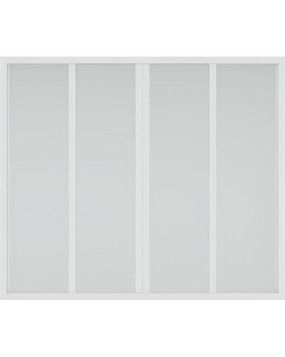 Шторка на ванну Creto Avalon 2.0 170 SH00065 профиль Белый стекло прозрачное