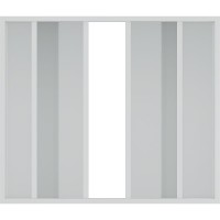 Шторка на ванну Creto Avalon 2.0 170 SH00065 профиль Белый стекло прозрачное