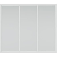 Шторка на ванну Creto Avalon 8.0 180 SH00071 профиль Белый стекло прозрачное