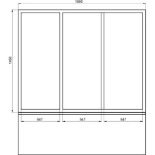 Шторка на ванну Creto Avalon 8.0 180 SH00071 профиль Белый стекло прозрачное