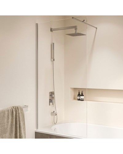 Шторка на ванну RGW Screens SC-050 90х150 351105009-11 профиль Хром стекло прозрачное