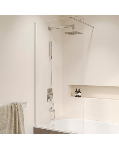 Шторка на ванну RGW Screens SC-051 60х150 351105106-11 профиль Хром стекло прозрачное