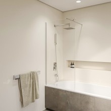 Шторка на ванну RGW Screens SC-051 60х150 351105106-11 профиль Хром стекло прозрачное