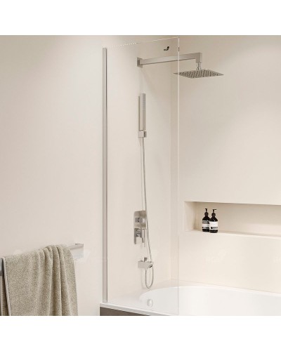 Шторка на ванну RGW Screens SC-056 40х150 351105640-11 профиль Хром стекло прозрачное