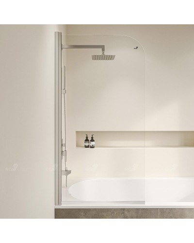 Шторка на ванну RGW Screens SC-109 60х150 411110906-11 профиль Хром стекло прозрачное