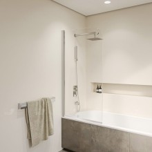 Шторка на ванну RGW Screens SC-109 60х150 411110906-11 профиль Хром стекло прозрачное