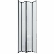 Шторка на ванну Grossman 80x140 GR-107 профиль Хром стекло прозрачное