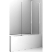 Шторка на ванну Ambassador Bath Screens 90х140 16041118 профиль Хром стекло прозрачное