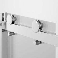 Шторка на ванну Ambassador Bath Screens 110х140 16041115 профиль Хром стекло прозрачное