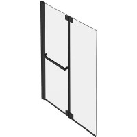 Шторка на ванну Jacob Delafon Adequation E4931-BL Черный матовый