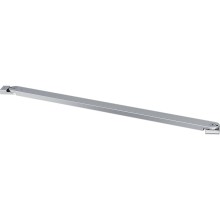 Шторка на ванну WasserKRAFT Main 80 41S02-80 Fixed профиль Хром стекло прозрачное