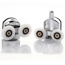 Шторка на ванну Abber Schwarzer Diamant 160х140 AG57160 профиль Хром стекло прозрачное