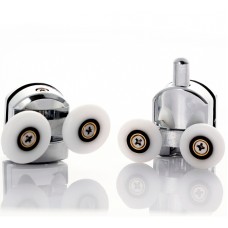 Шторка на ванну Abber Schwarzer Diamant 160х140 AG57160M профиль Хром стекло матовое