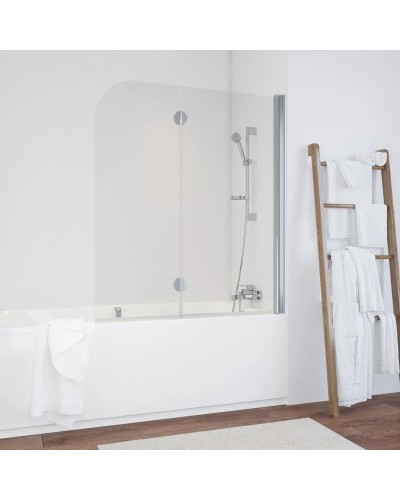 Шторка для ванны 120 см Vegas Glass E2V 120 08 01 R прозрачное