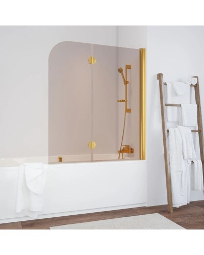 Шторка для ванны 120 см Vegas Glass E2V 120 09 05 R бронза