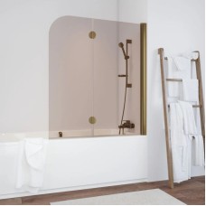 Шторка для ванны 120 см Vegas Glass E2V 120 05 05 R бронза