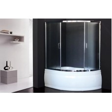 Шторка для ванны 140 см Royal Bath RB140ALP-C-CH матовое