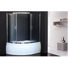 Шторка для ванны 140 см Royal Bath RB140ALP-C-CH матовое