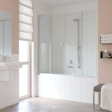 Шторка для ванны 170 см Vegas Glass Z2V 170 07 01 прозрачное