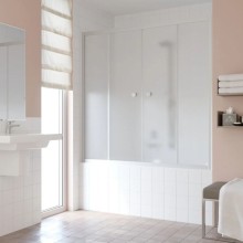 Шторка для ванны 180 см Vegas Glass Z2V 180 07 10 сатин