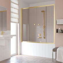 Шторка для ванны 180 см Vegas Glass Z2V 180 09 05 бронза
