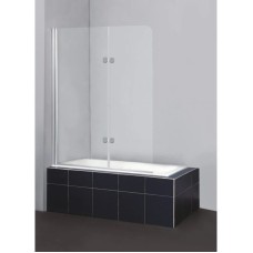 Шторка для ванны 120 см BelBagno Sela SELA-V-21-120/140-P-Cr-L текстурное стекло