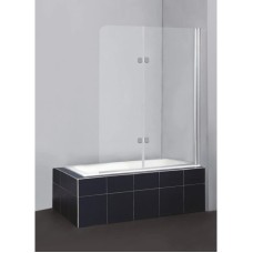 Шторка для ванны 120 см BelBagno Sela SELA-V-21-120/140-P-Cr-R текстурное стекло